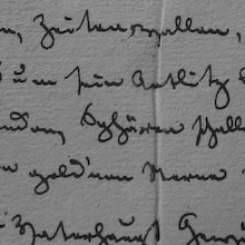 Detail of poem written by Karl Marx,  photograph © 2009 by Mathias Nilges, with permission of  Karl-Marx-Haus Trier, Friedrich Ebert Stiftung, http://www.fes.de/marx/index.htm