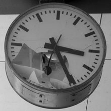 Broken clock